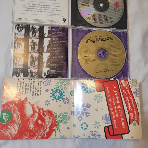 Christmas Music CD Bundle Of 5 With Lord Of The Dance Instrumental & John Fahey - Picture 5 of 10